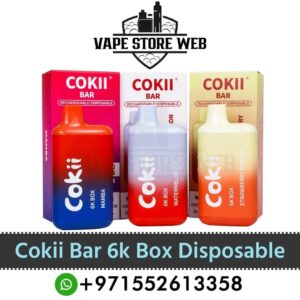 COKII BAR 6k Box 0mg, 20mg & 50mg Disposable Vape in Dubai
