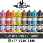 GLAS Bsx Series 60ml (0Mg, 3Mg, 6Mg &12Mg) E-liquid in Dubai