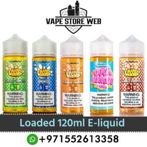 LOADED 120ml (0mg, 3mg, 6mg & 12mg) E-liquid in Dubai