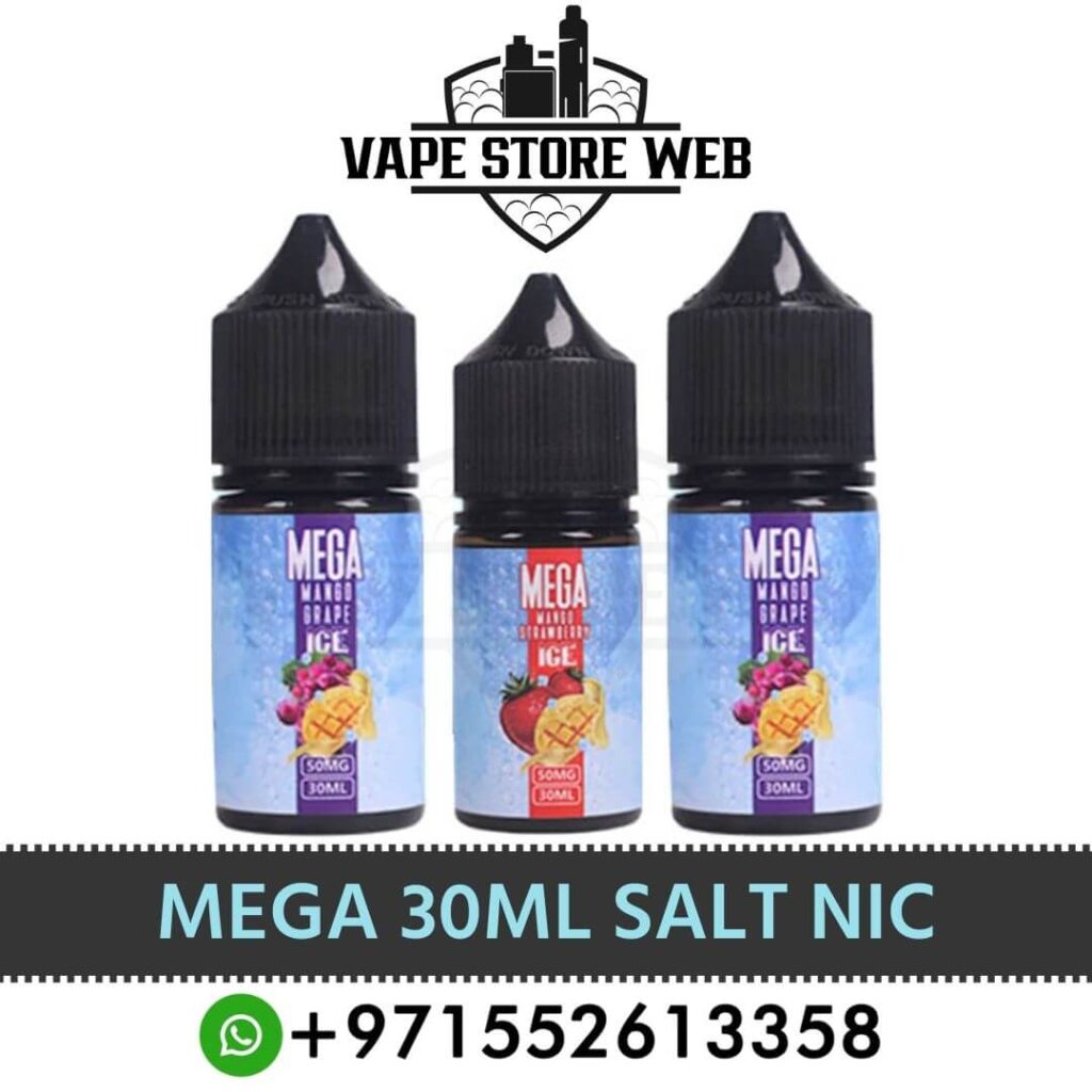 MEGA 30ml (30mg & 50mg) Salt Nic E-liquid in Dubai