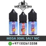 MEGA 30ml (30mg & 50mg) Salt Nic E-liquid in Dubai