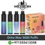 Onto Max 5000 Puffs 50Mg Disposable Vape In Dubai