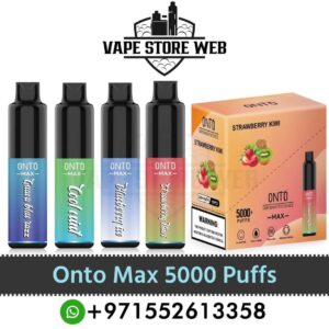 Onto Max 5000 Puffs 50Mg Disposable Vape In Dubai