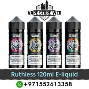 RUTHLESS 120ml (3Mg & 6Mg) E-liquid in Dubai