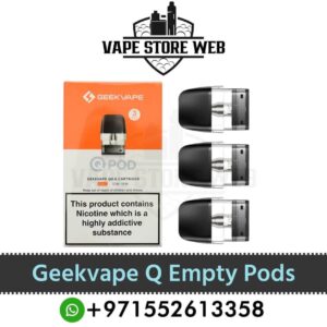 Geekvape Q Replacement Pods (3 Pcs) In Dubai, UAE