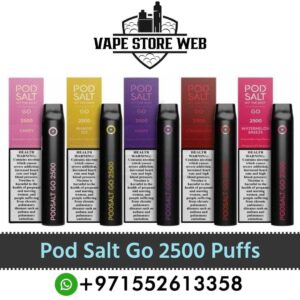 Pod Salt Go 2500 Puffs 20mg Disposable Vape In Dubai, UAE