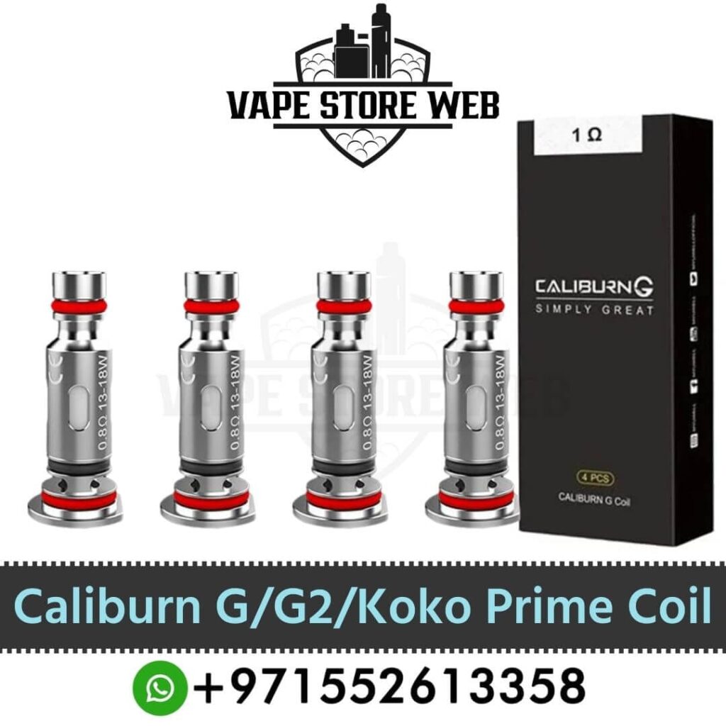 UWELL Caliburn G/G2/Koko Prime Replacement Coils (4 Pack) In Dubai