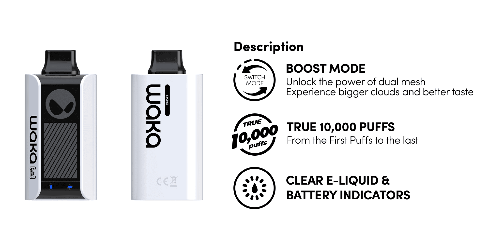 Waka SoPro 10000 Puffs Disposable Vape In Dubai, UAE - Image 3