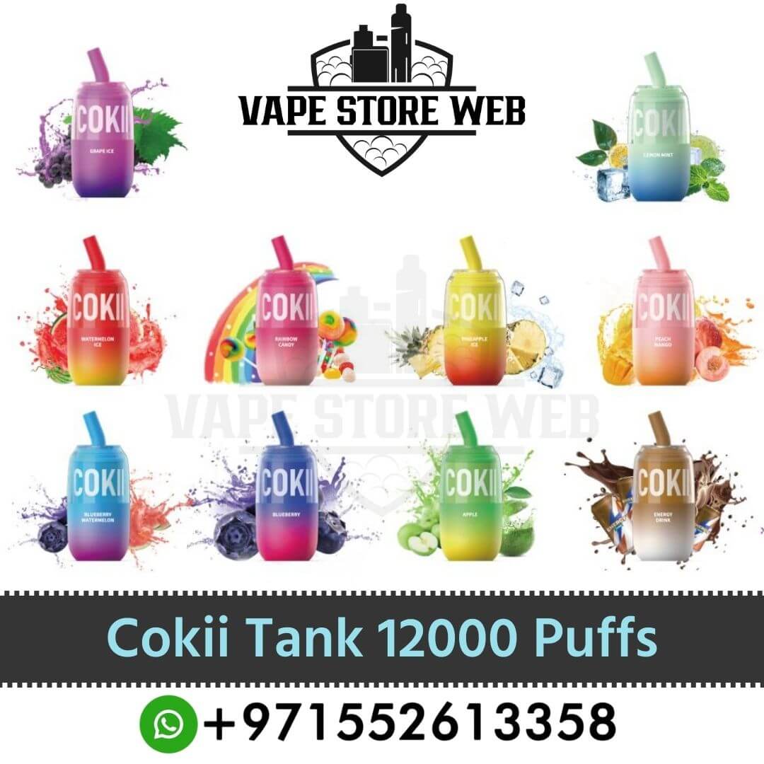 COKII Tank 12000 Puffs (0Mg, 20Mg & 50Mg) Disposable Vape in Dubai - Image 2