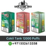 COKII Tank 12000 Puffs (0Mg, 20Mg & 50Mg) Disposable Vape in Dubai