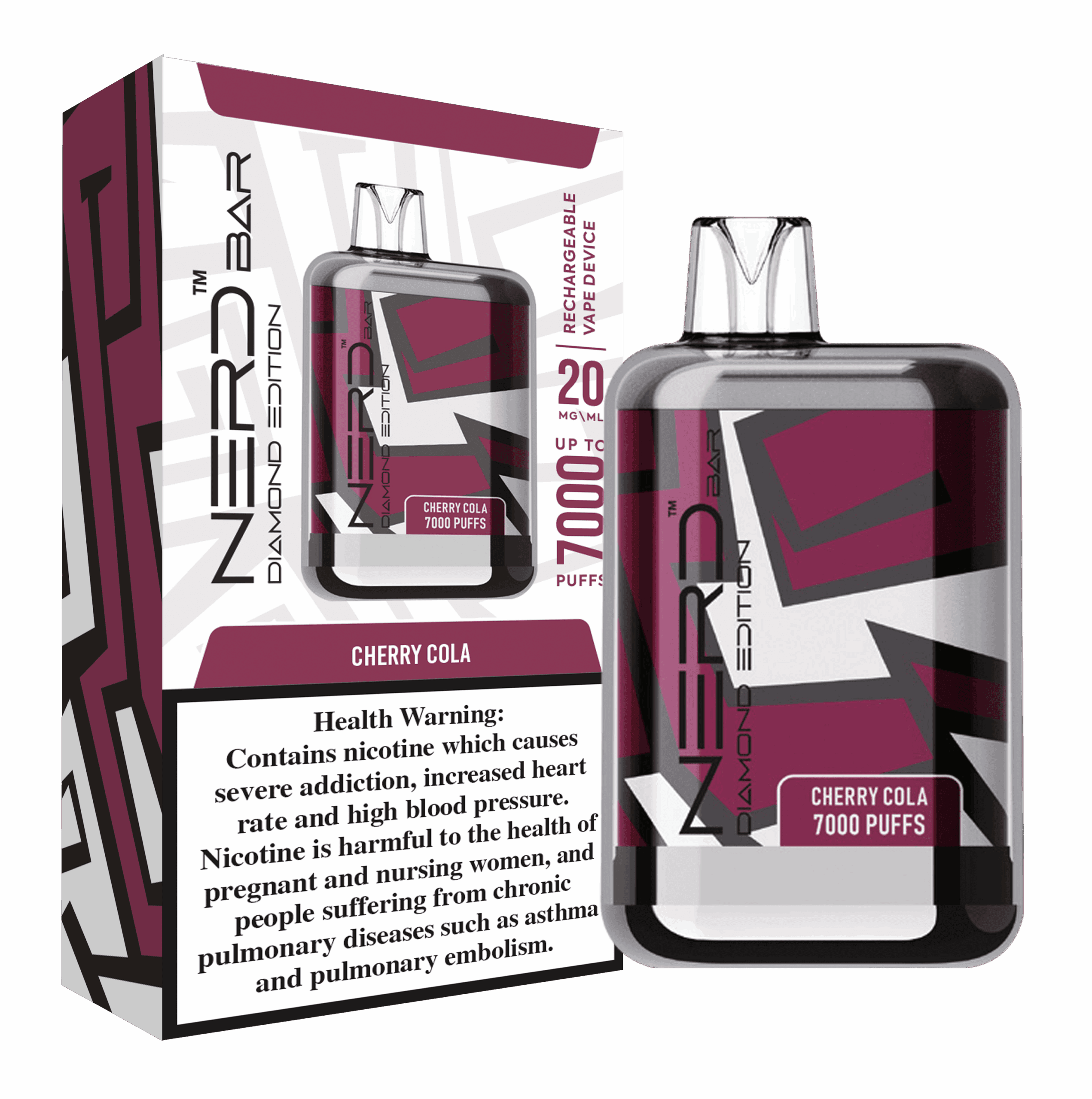 Nerd Bar Diamond 7000 Puffs 20Mg Disposable Vape in Dubai, UAE - Image 15