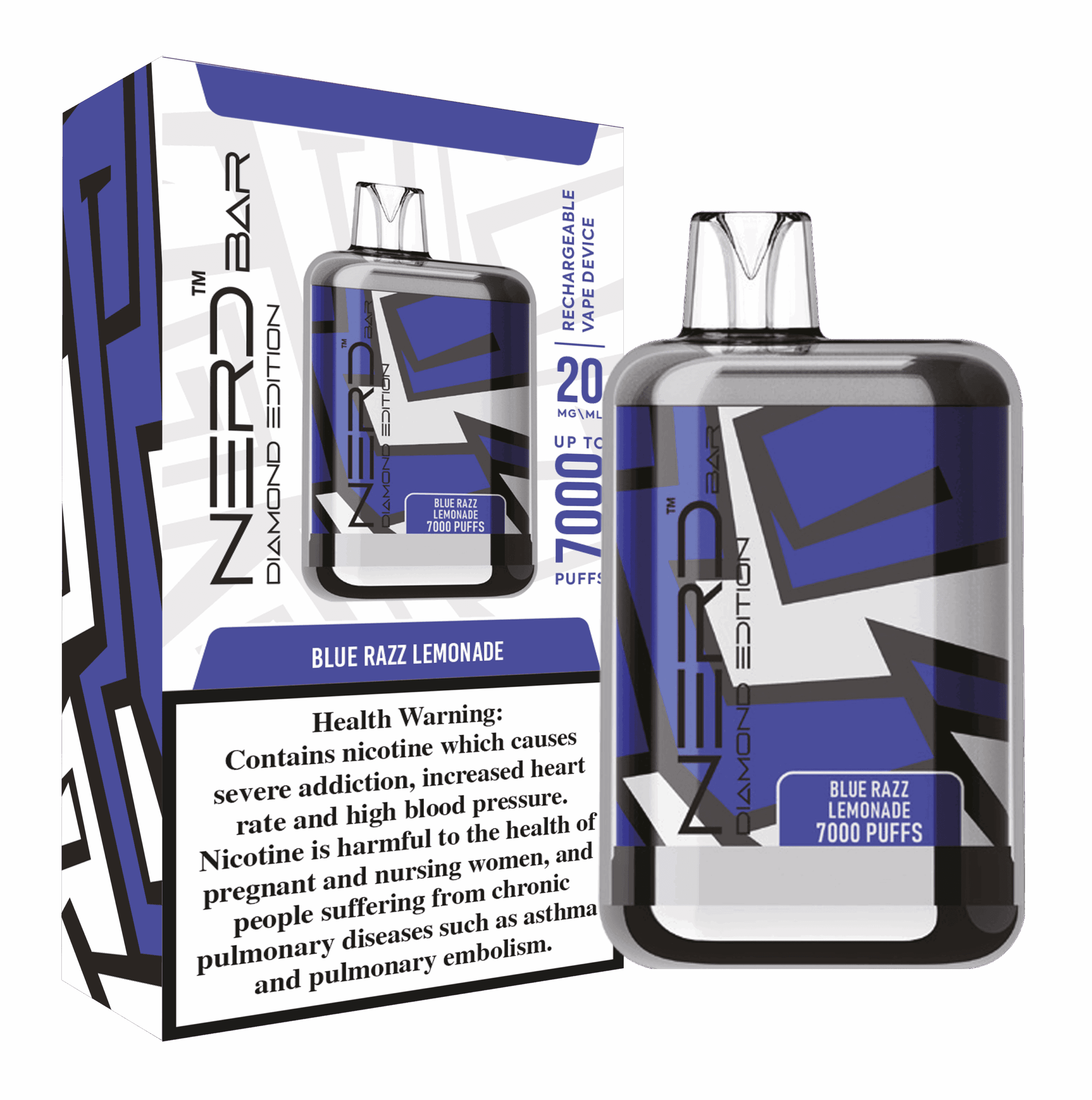 Nerd Bar Diamond 7000 Puffs 20Mg Disposable Vape in Dubai, UAE - Image 8