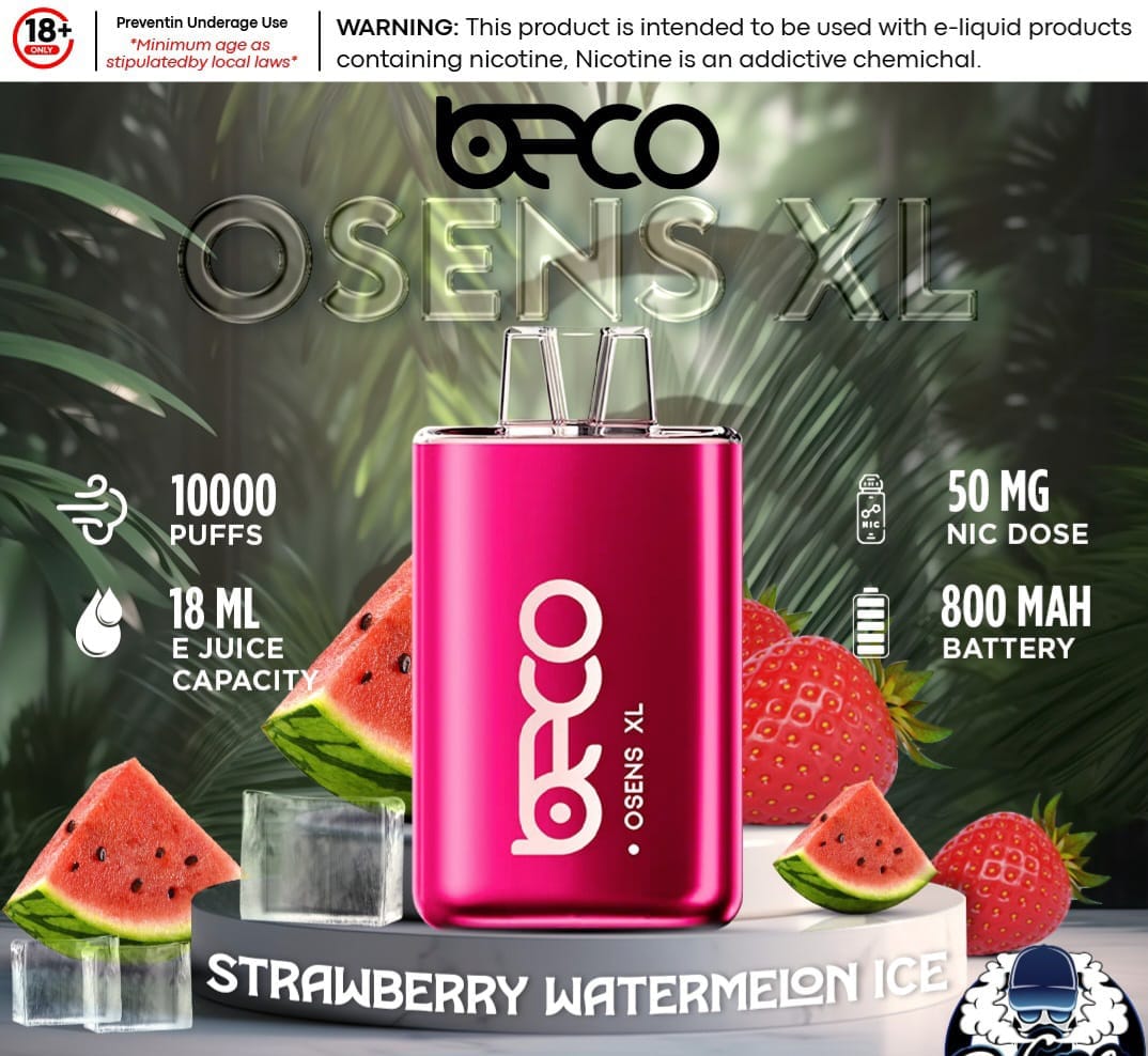 BECO Osens XL 10000 Puffs 50mg Disposable Vape in Dubai - Image 11