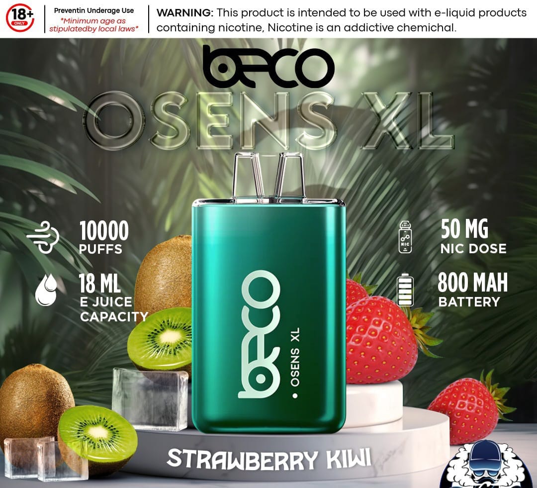 BECO Osens XL 10000 Puffs 50mg Disposable Vape in Dubai - Image 10