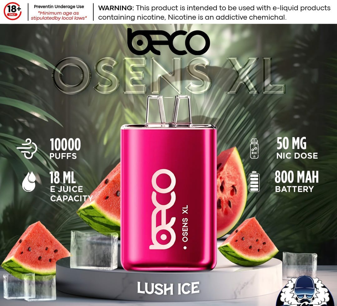 BECO Osens XL 10000 Puffs 50mg Disposable Vape in Dubai - Image 8