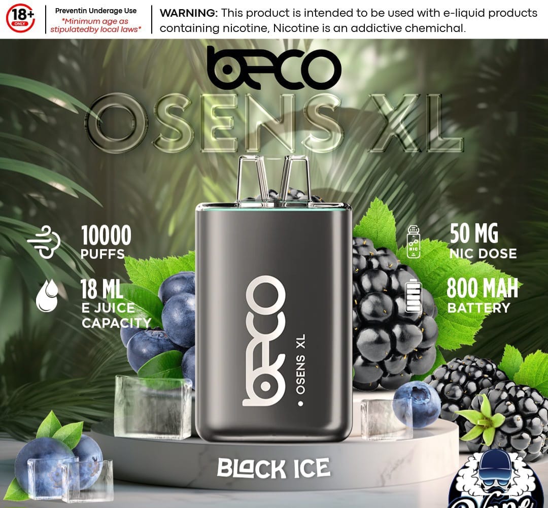 BECO Osens XL 10000 Puffs 50mg Disposable Vape in Dubai - Image 6