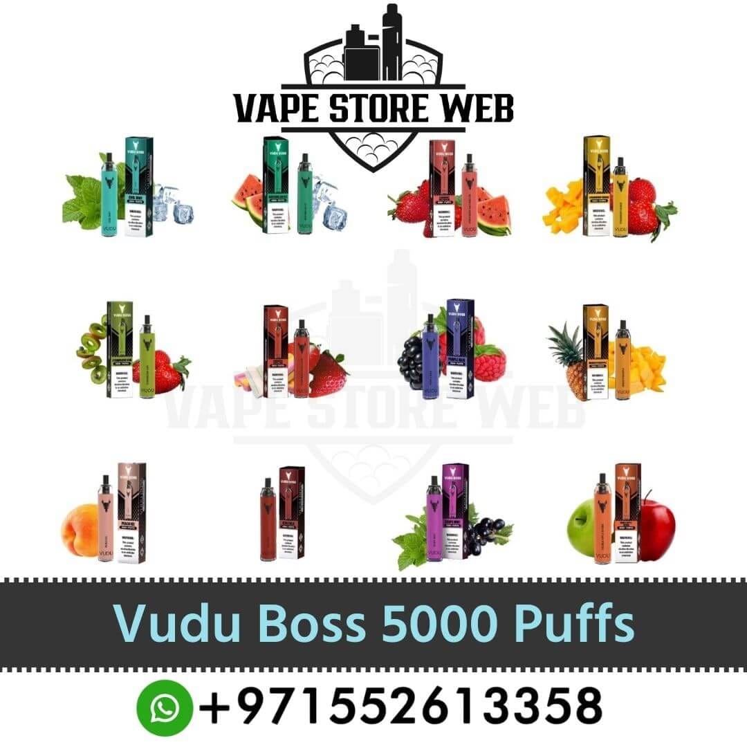 VUDU Boss 5000 Puffs 50MG Disposable Vape In Dubai - Image 17