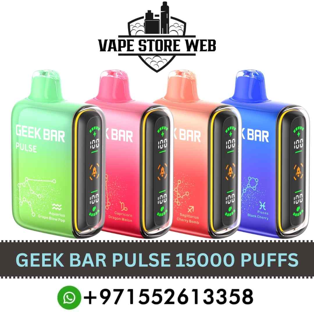 GEEK BAR Pulse 15000 Puffs 5% Disposable Vape In Dubai, UAE