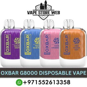 OXBAR G8000 2% & 5% 8000 Puffs Disposable Vape In Dubai