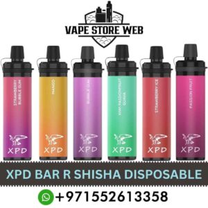 XPD BAR R Shisha 10000 Puffs 3mg Disposable Vape in Dubai