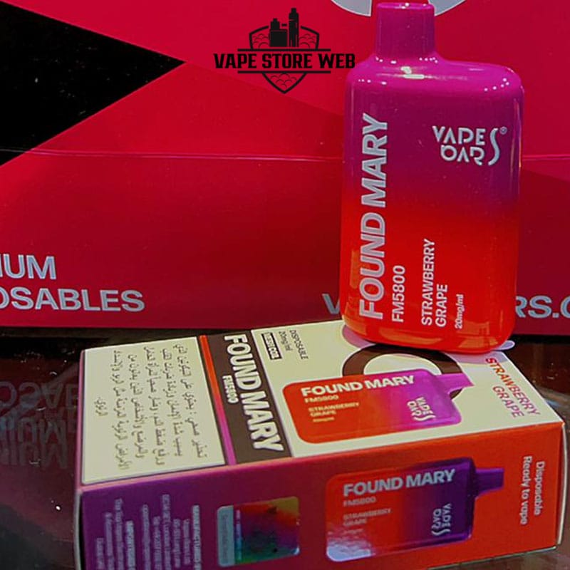 Vapes Bars Found Mary 5500 puffs/20mg Disposable Vape