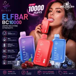 ELF BAR BC10000 Puffs 20MG Disposable Vape in Dubai
