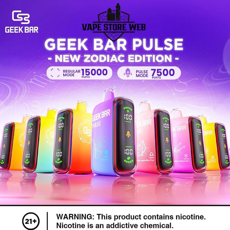 GEEK BAR Pulse 15000 Puffs 5% Disposable Vape In Dubai, UAE - Image 3