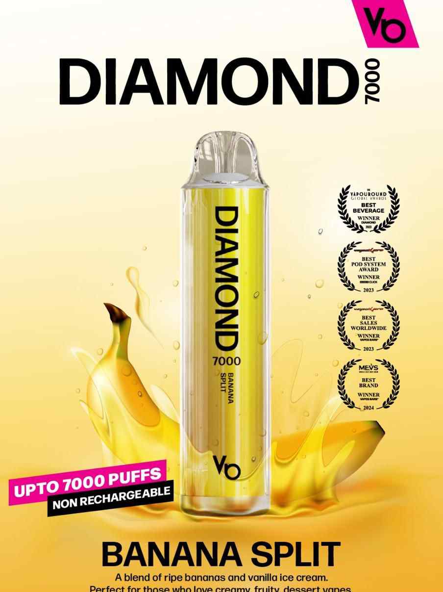 VAPES BARS Diamond 7000 Puffs 20MG Nicotine Disposable Vape in Dubai - Image 13