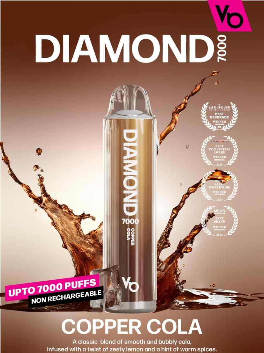 VAPES BARS Diamond 7000 Puffs 20MG Nicotine Disposable Vape in Dubai - Image 10