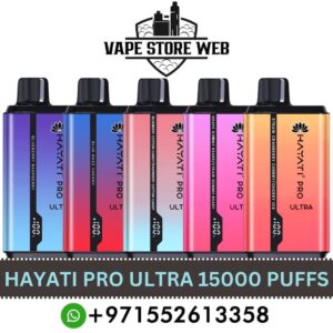 HAYATI Pro Ultra 15000 Puffs 20MG Disposable Vape in Dubai
