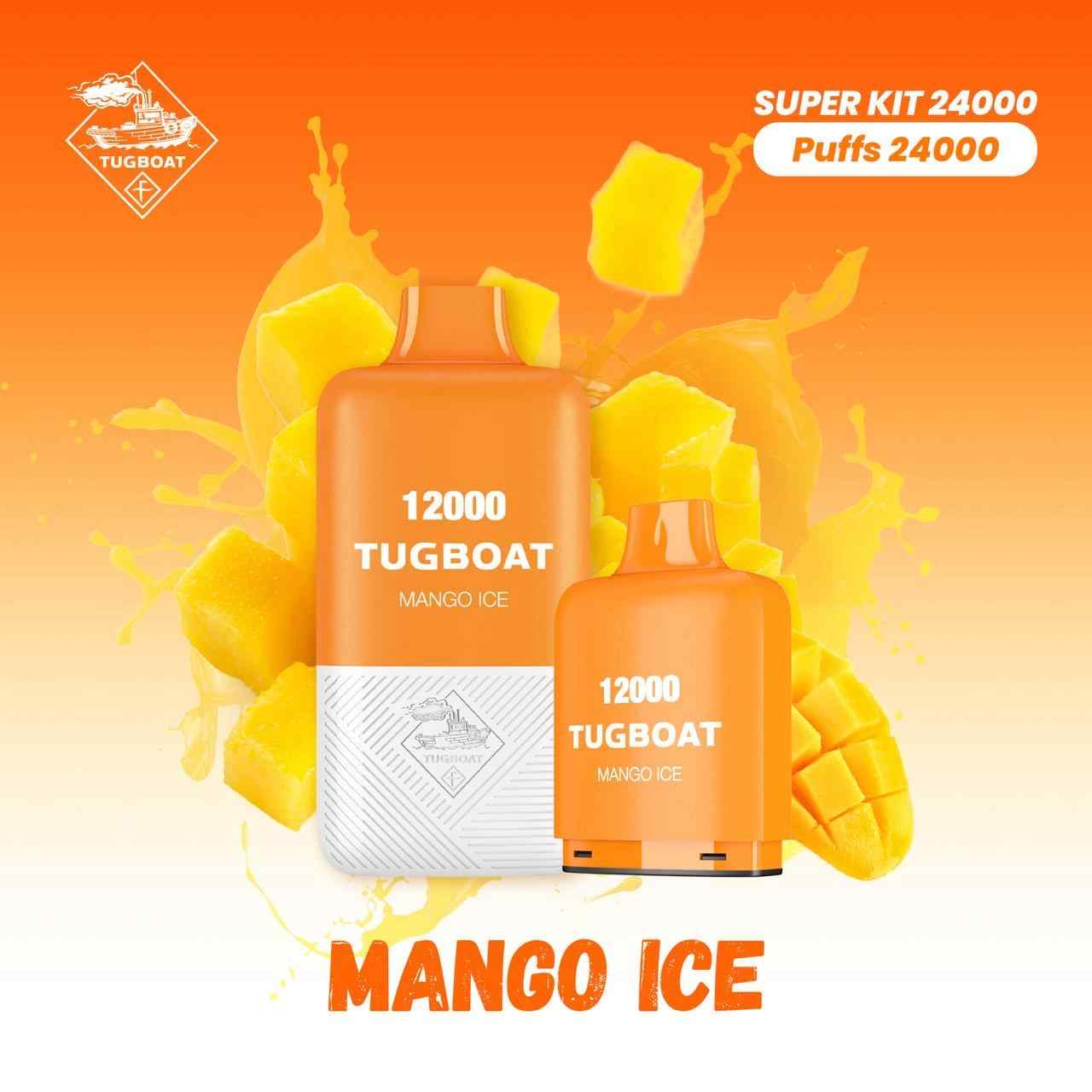 TUGBOAT Super Kit 24000 Puffs 5% Nicotine Disposable Vape in Dubai - Image 11