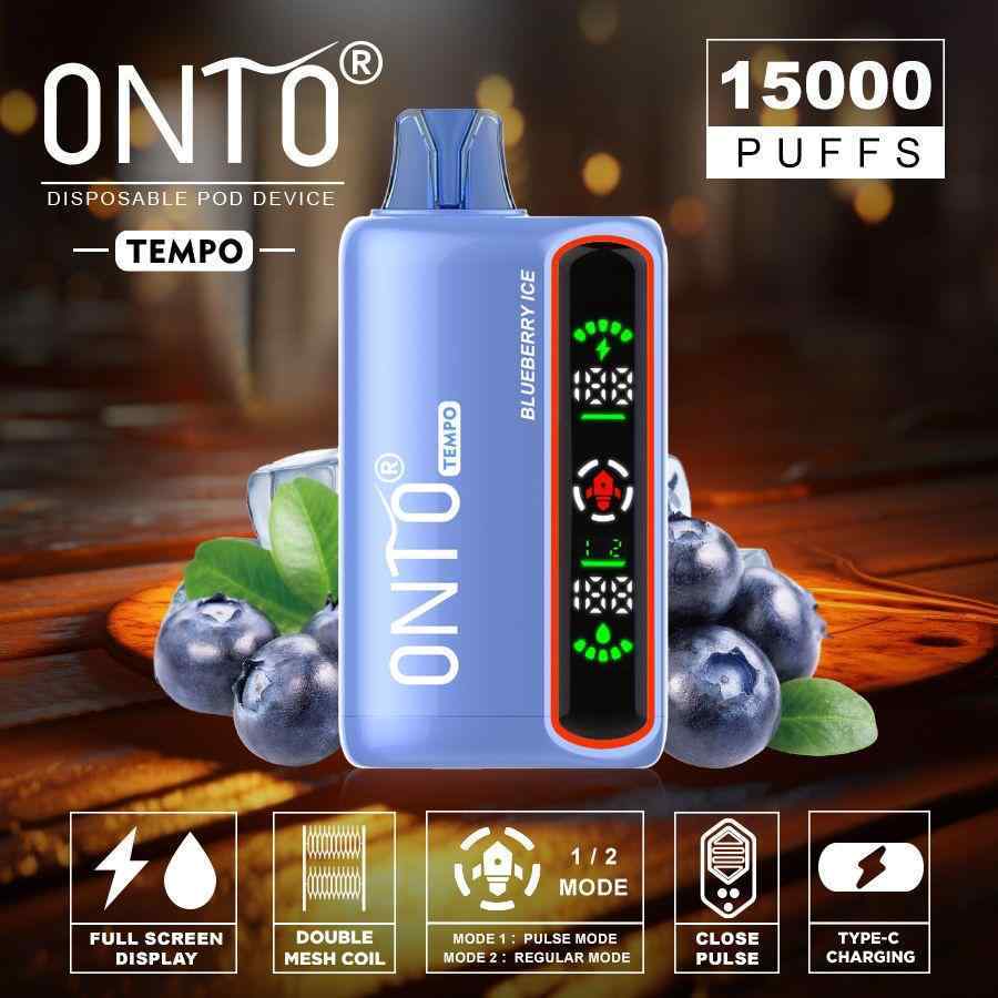 ONTO Tempo 15000 Puffs 50MG Disposable Vape in Dubai - Image 11