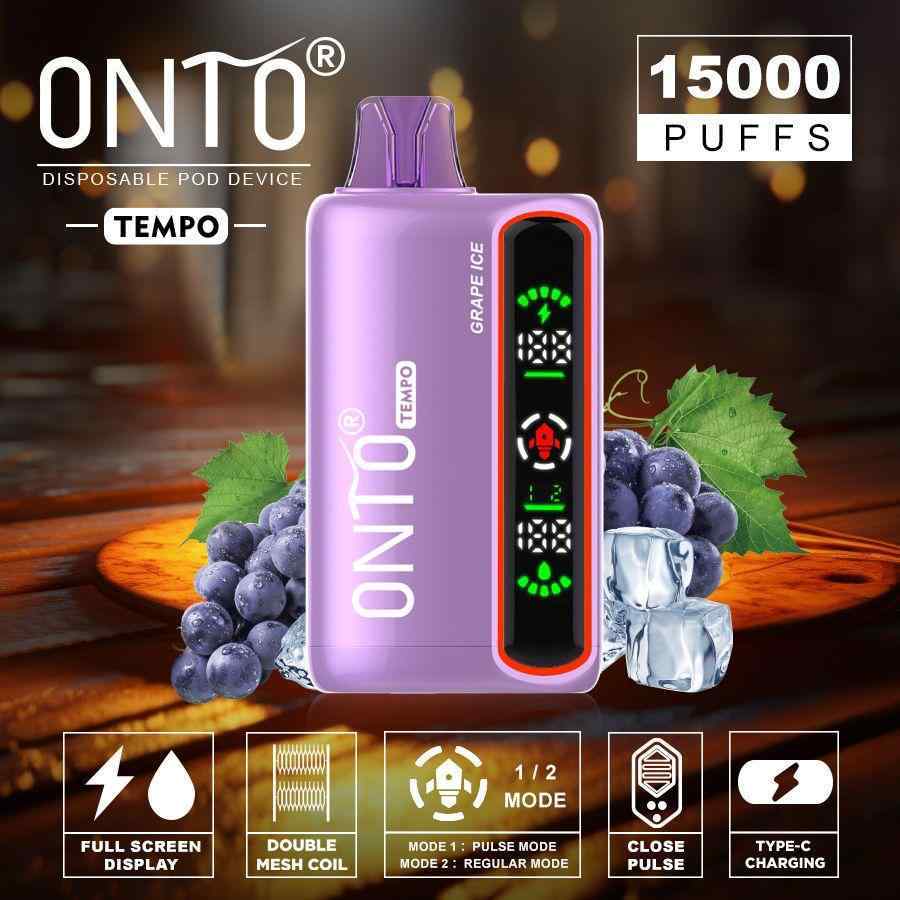 ONTO Tempo 15000 Puffs 50MG Disposable Vape in Dubai - Image 10