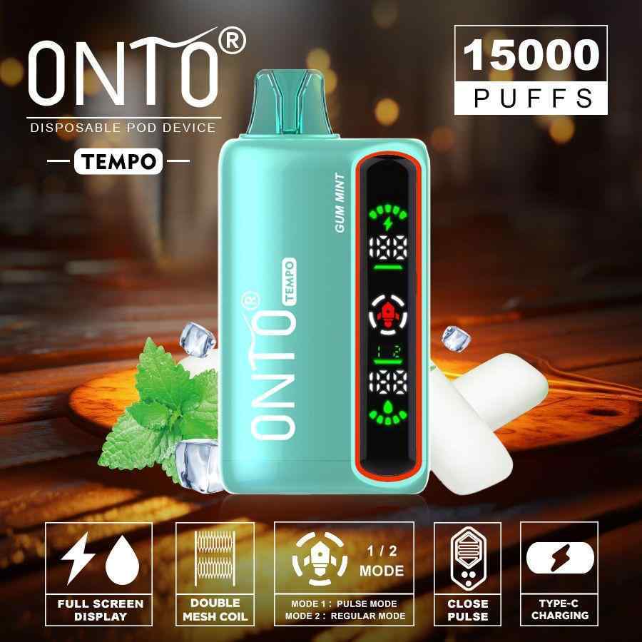 ONTO Tempo 15000 Puffs 50MG Disposable Vape in Dubai - Image 9