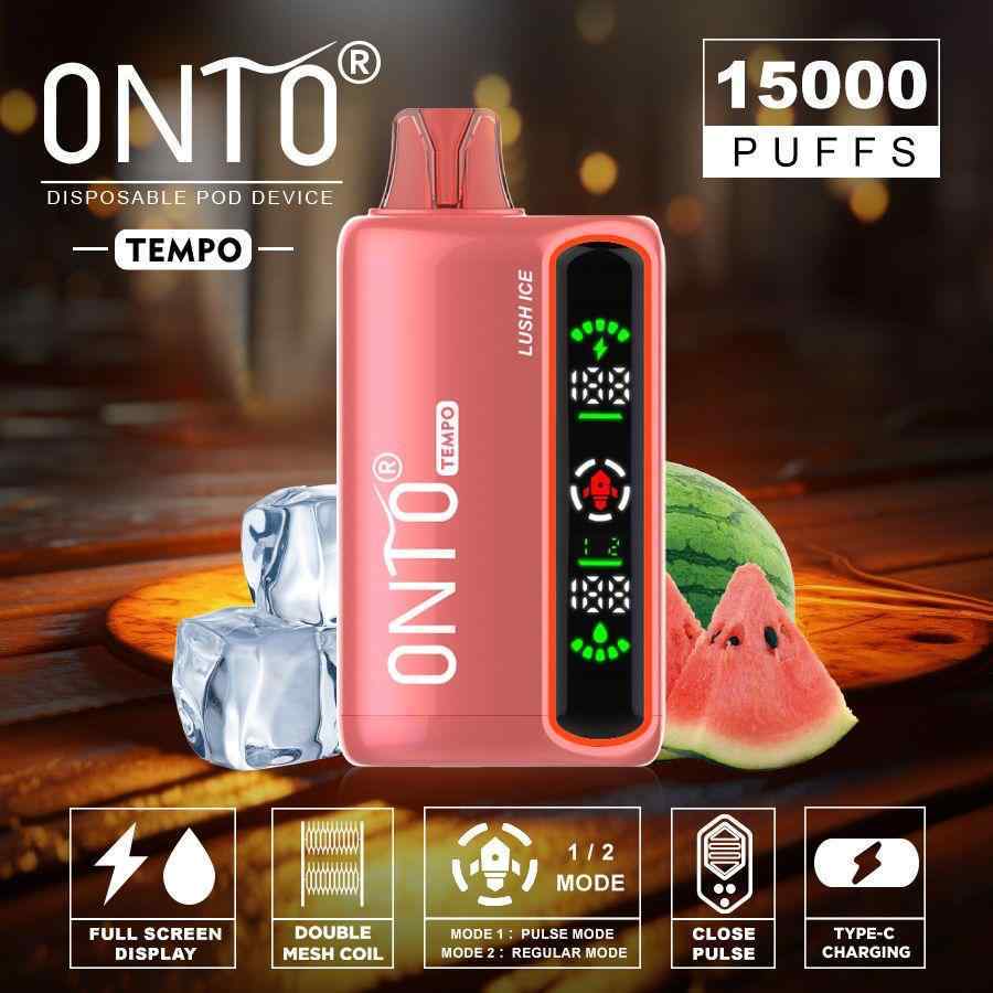 ONTO Tempo 15000 Puffs 50MG Disposable Vape in Dubai - Image 2