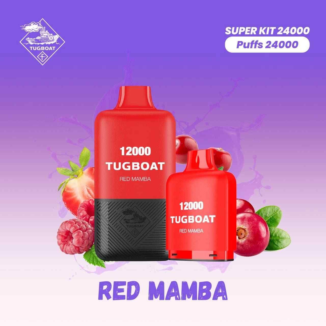 TUGBOAT Super Kit 24000 Puffs 5% Nicotine Disposable Vape in Dubai - Image 5