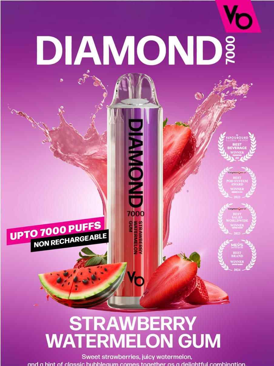 VAPES BARS Diamond 7000 Puffs 20MG Nicotine Disposable Vape in Dubai - Image 15