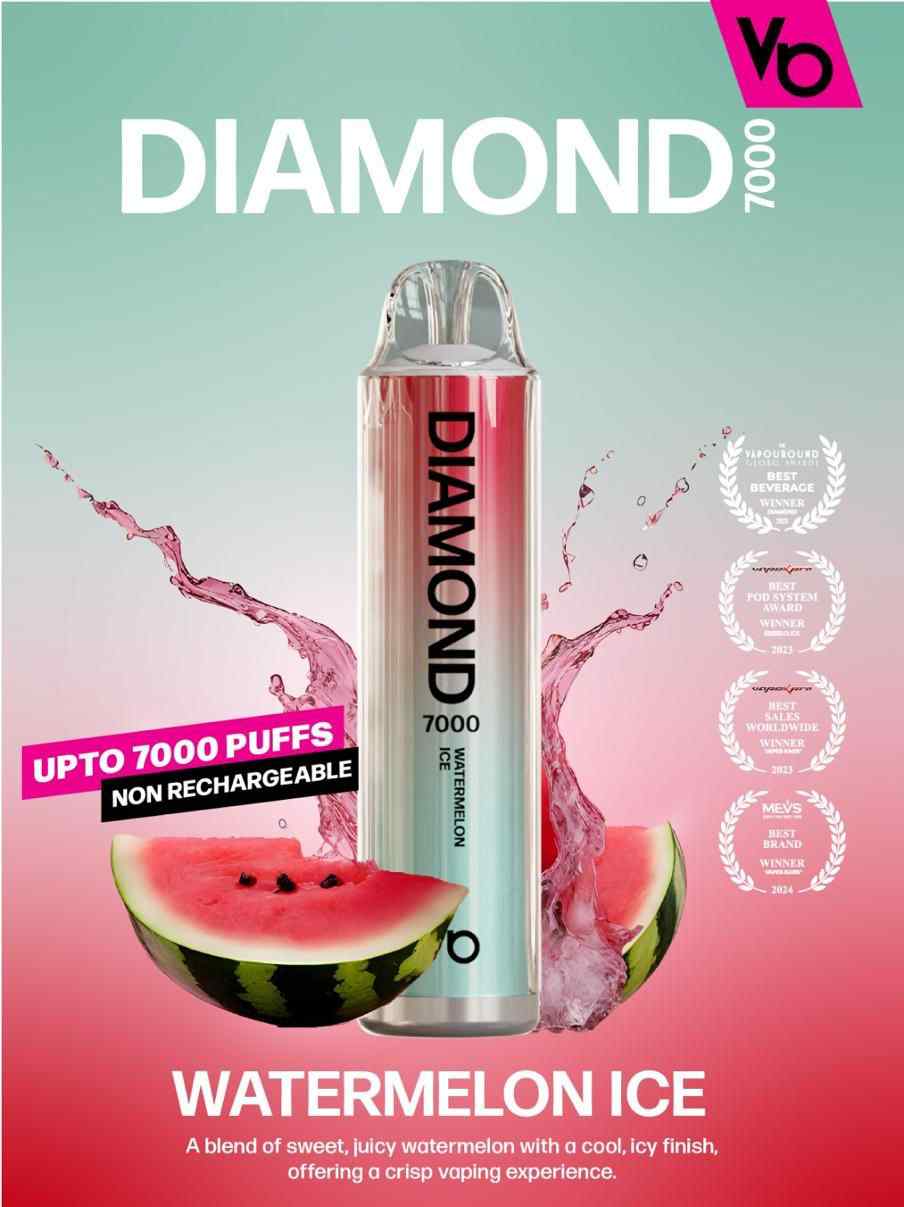 VAPES BARS Diamond 7000 Puffs 20MG Nicotine Disposable Vape in Dubai - Image 14