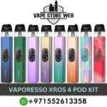 VAPORESSO XROS 4 Pod System Kit in Dubai