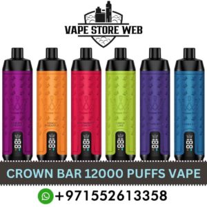 AL FAKHER Crown Bar 12000 Puffs 5MG Disposable Vape in Dubai