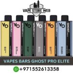 VAPES BARS GHOST Pro Elite 7000 Puffs 20MG Disposable Vape in Dubai