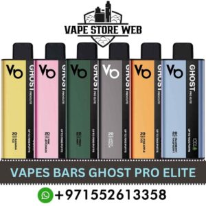 VAPES BARS GHOST Pro Elite 7000 Puffs 20MG Disposable Vape in Dubai