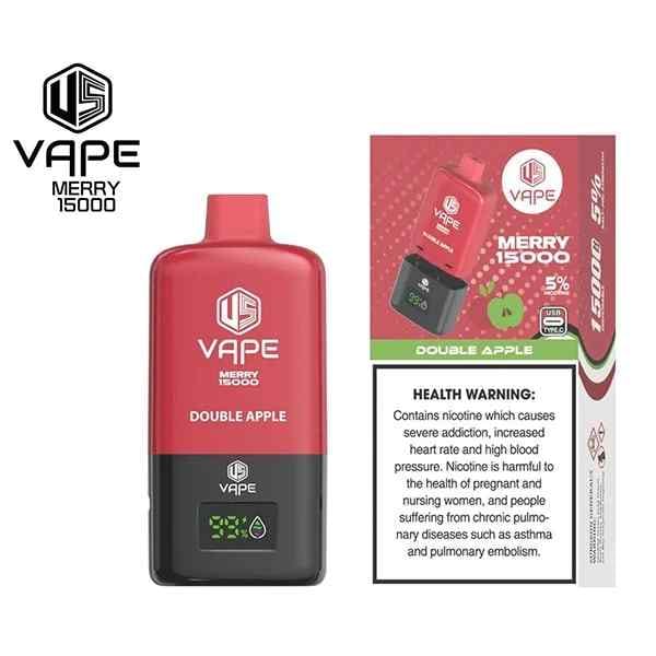 US VAPE MERRY 15000 Puffs 50MG Nicotine Disposable Vape in Dubai, UAE - Image 10
