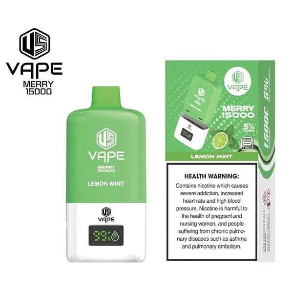 US VAPE MERRY 15000 Puffs 50MG Nicotine Disposable Vape in Dubai, UAE - Image 8