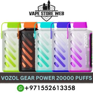 VOZOL Gear Power 20000 Puffs 50MG Disposable Vape in Dubai