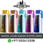 VOZOL Star 20000 Puffs 50MG Disposable Vape in Dubai