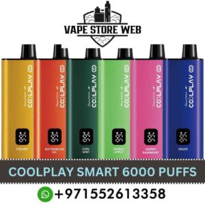 COOLPLAY Smart 6000 Puffs 20MG Disposable Vape in Dubai