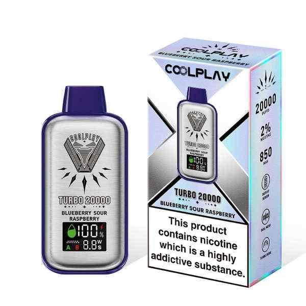 COOLPLAY Turbo 20000 Puffs 20MG Rechargeable Disposable Vape in Dubai - Image 10