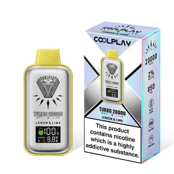 COOLPLAY Turbo 20000 Puffs 20MG Rechargeable Disposable Vape in Dubai - Image 7