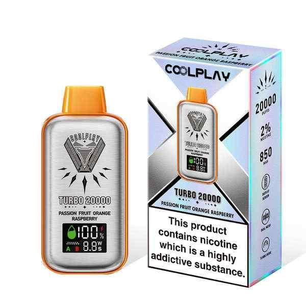 COOLPLAY Turbo 20000 Puffs 20MG Rechargeable Disposable Vape in Dubai - Image 6